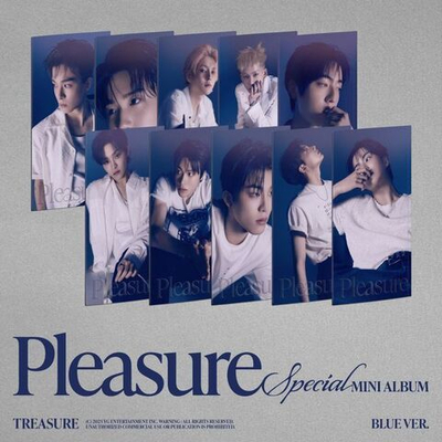 Альбом TREASURE - 'PLEASURE' Special Mini Album (BLUE VER.)
