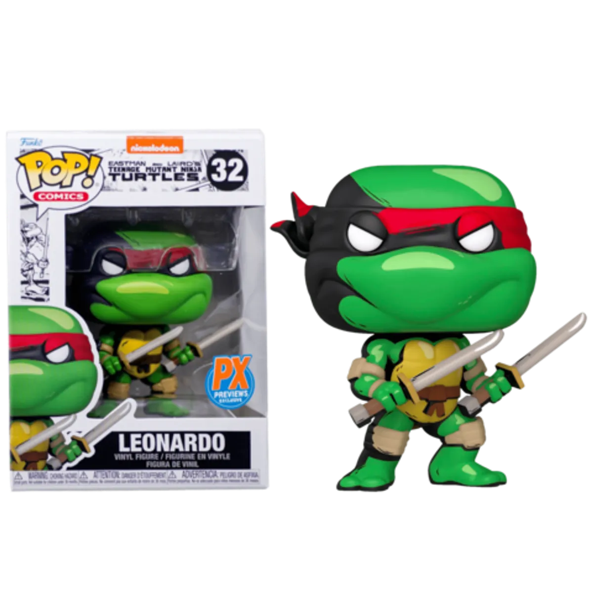 Фигурка Funko POP! TMNT Comics: Leonardo (PX Exc) (32)