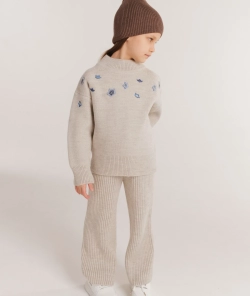 Костюм вязаный NEZABUDKA CHILD, бежевый