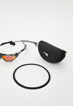 Спортивные очки LiP Surge / Gloss Trans. Grey / Black / PCPL Levanté Series ML Red Smoke Lens
