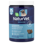 NaturVet, добавка для пожилых людей, улучшенная формула, с корнем дикого ямса, для собак, копченый гикорием бекон, 120 мягких жевательных таблеток, 360 г (12,6 унции)