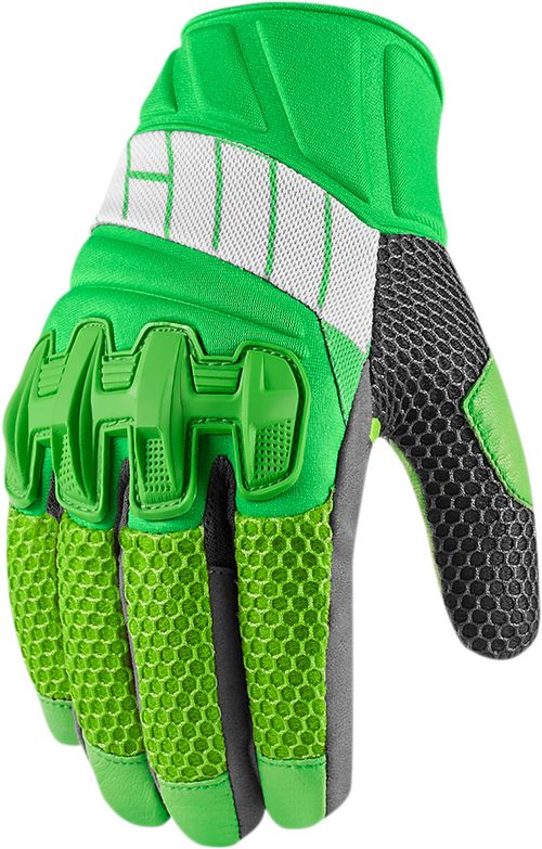 Купить Мотоперчатки Текстильные Icon Overlord Gloves / Зеленый