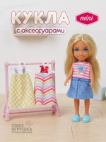 Кукла тип модница с аксесс. коробка 606105