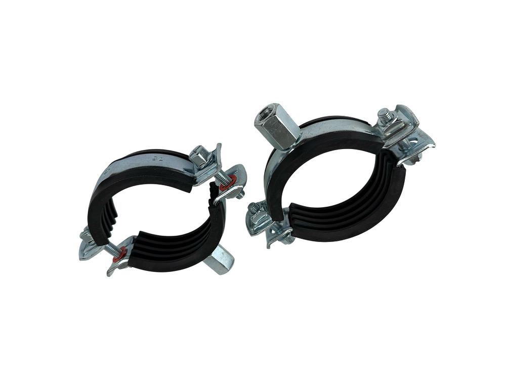 ТМС НС1 Хомут оцинкованный для высоких нагрузок с epdm M12/16 219-225мм