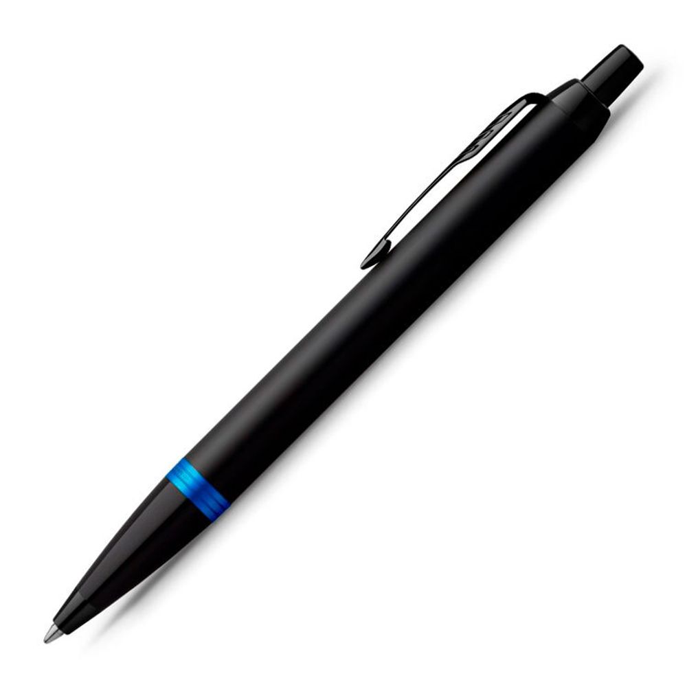 Шариковая ручка Parker IM Vibrant Rings K315 Marine Blue PVD M (2172941)