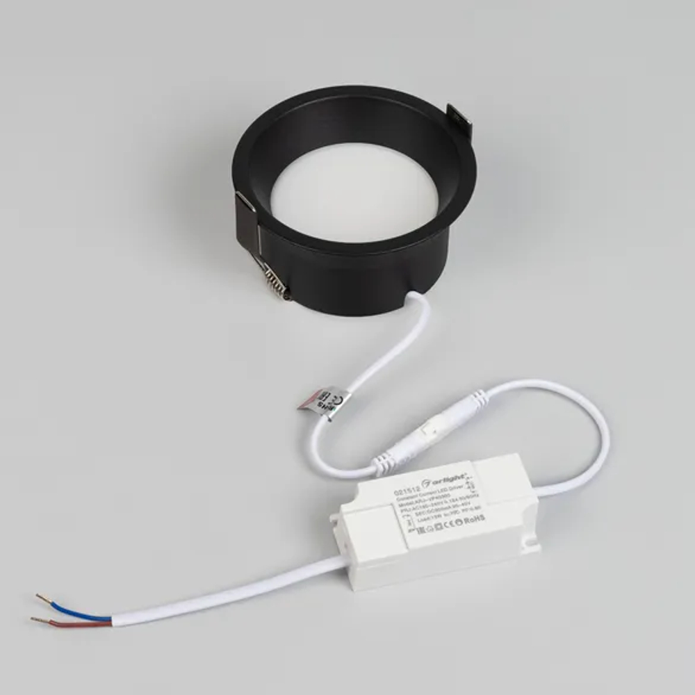 Светильник MS-BREEZE-BUILT-R104-12W Day4000 (BK, 85 deg, 230V) (Arlight, IP20 Металл, 5 лет) 035612(1)