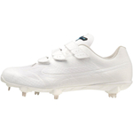 Mizuno Low Top Upper Height Cushioning Function Classification Cushioning Functionality Baseball Shoes Unisex White