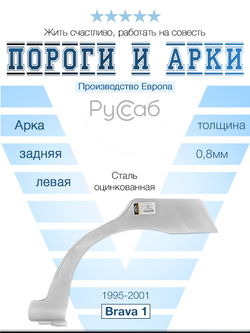 Арка левая Fiat Brava 1995-2001 (Potrykus)