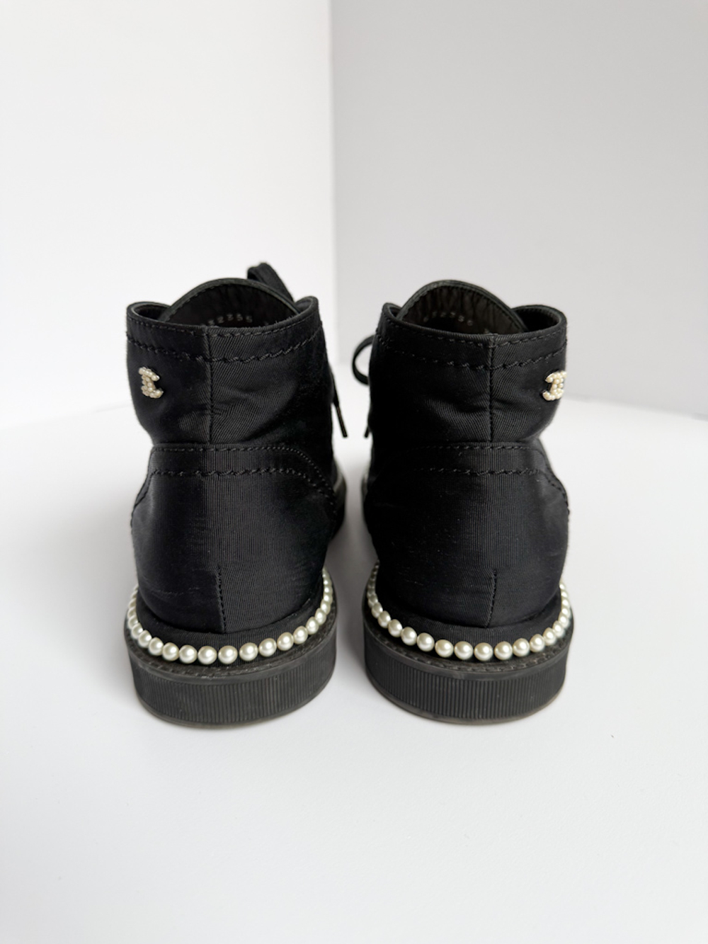 Текстильные ботинки Chanel, 38