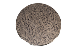 Стол журнальный круглый 110x32см Garda Decor серый