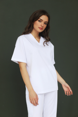 Костюм для врача Oversize белый комплект