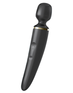 Черный вибратор Satisfyer Wand-er Woman (Цвет: черный)