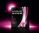 Презервативы VITALIS premium №3 Super thin 3251VP