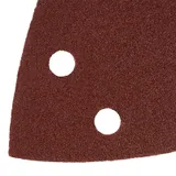 Треугольник абразивный на ворc. подложке под "липучку", перф., P 120, 150х150х100 мм, 5 шт. Denzel — фото 3