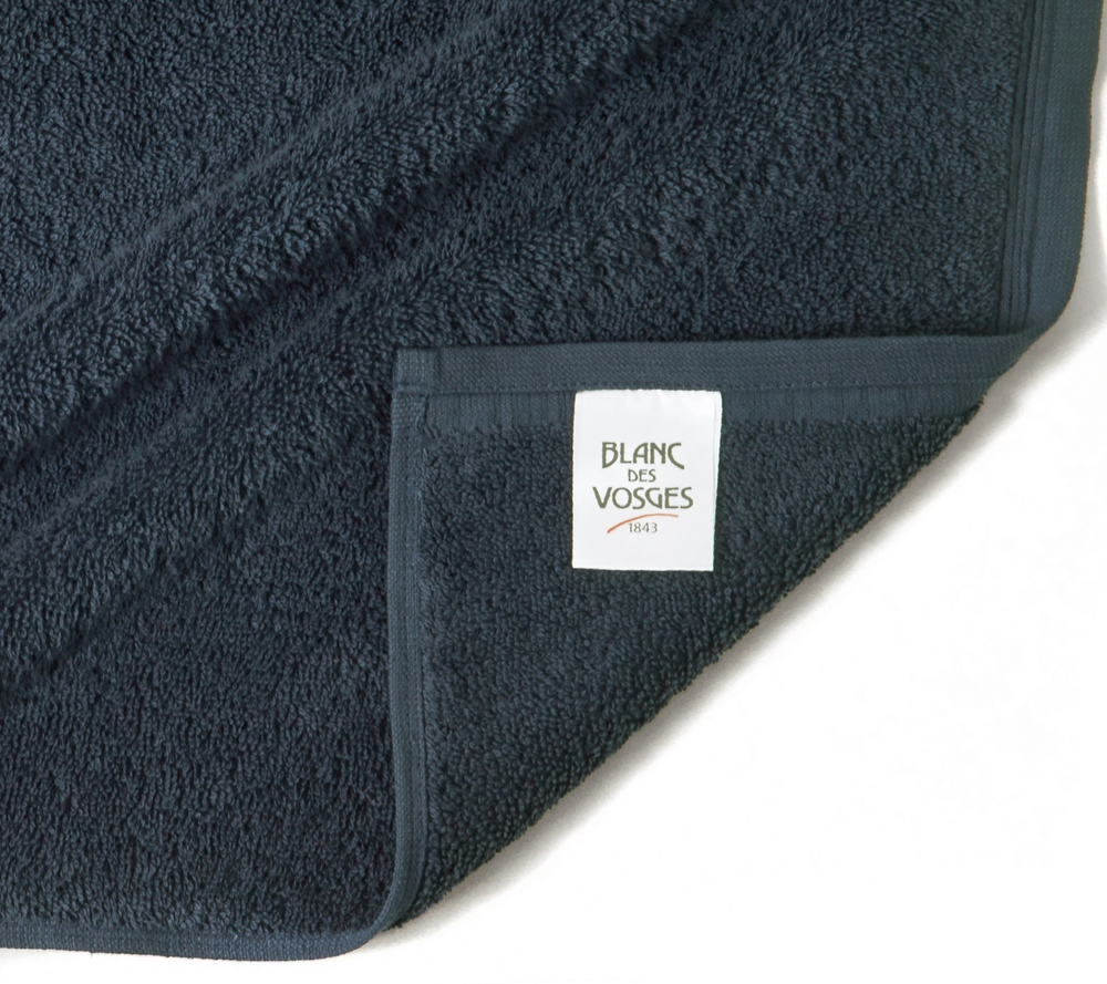 Полотенце UNI BLEU CORINTHE 30х30 Blanc des Vosges 30x30 Темно-синий
