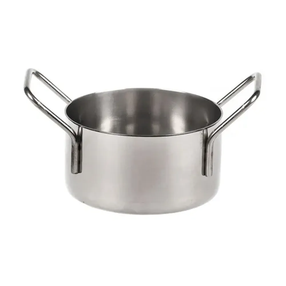 Кастрюля для подачи 12 см h7,5 см круглая нерж. P.L. Proff Cuisine