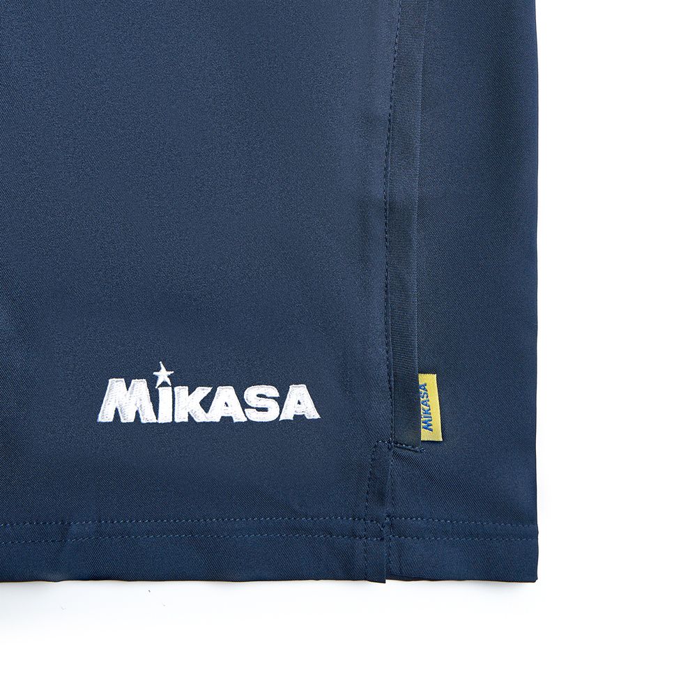 Шорты тренир. MIKASA MT209-036-XS, р.XS, 100% полиэстер, темно-синий