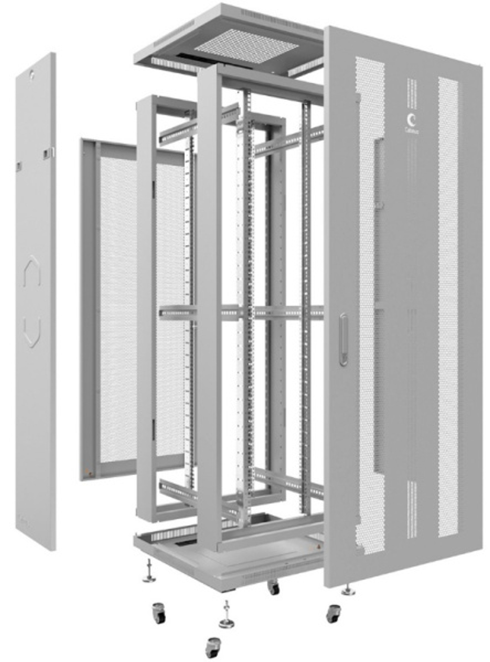 Шкаф напольный 19", 18U Cabeus ND-05C-18U60/80
