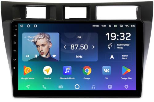 Магнитола для Toyota Mark II 110, Verossa 2000-2004 (вниз) - Teyes CC2 PLUS монитор 9" QLED, Android 10, Быстрая, SIM-слот