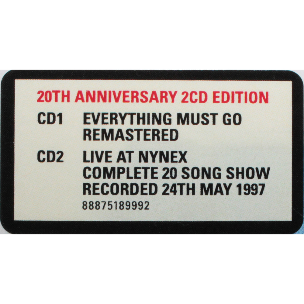 Manic Street Preachers / Everything Must Go (2CD)
