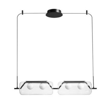 Подвесной светодиодный светильник 12W 4000К A2341SP-4BK чёрный Geneva Arte Lamp