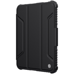 Чехол книжка от Nillkin для планшета iPad Mini 6 с 2021 года и iPad Mini 7 с 2024 года, серия Bumper Pro, с защитной шторкой для камеры