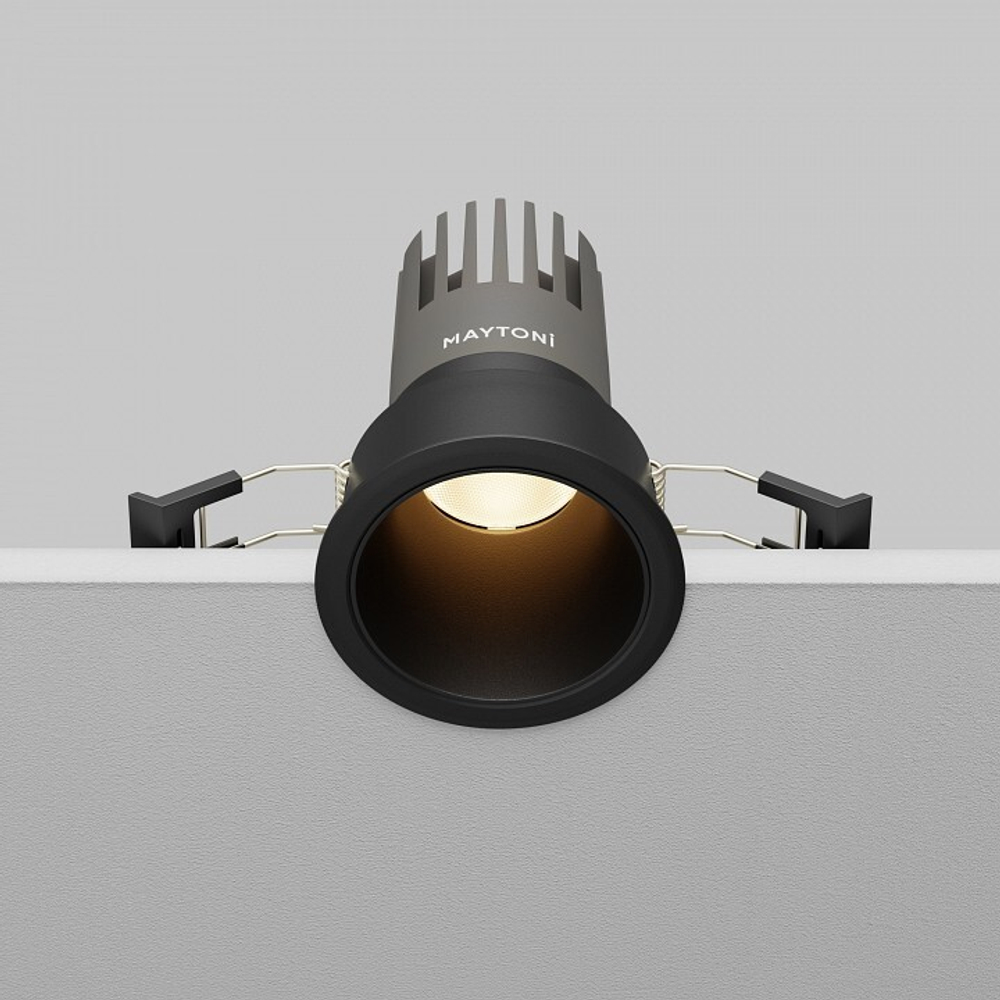 Встраиваемый светильник Maytoni  DL116-10W-3K-B