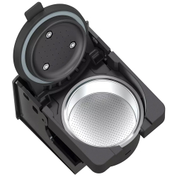 Кофеварка рожковая Polaris PCM 2038 3-in-1 1450Вт графитовый
