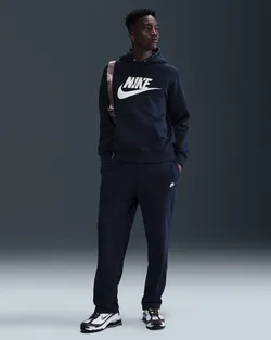Толстовка мужская NIKE M NK CLUB BB PO GFX HOODIE