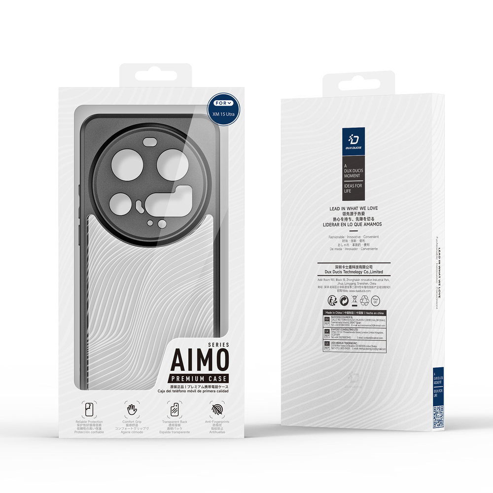 Усиленный прозрачный чехол от Dux Ducis для Xiaomi 15 Ultra, серия Aimo Series Case