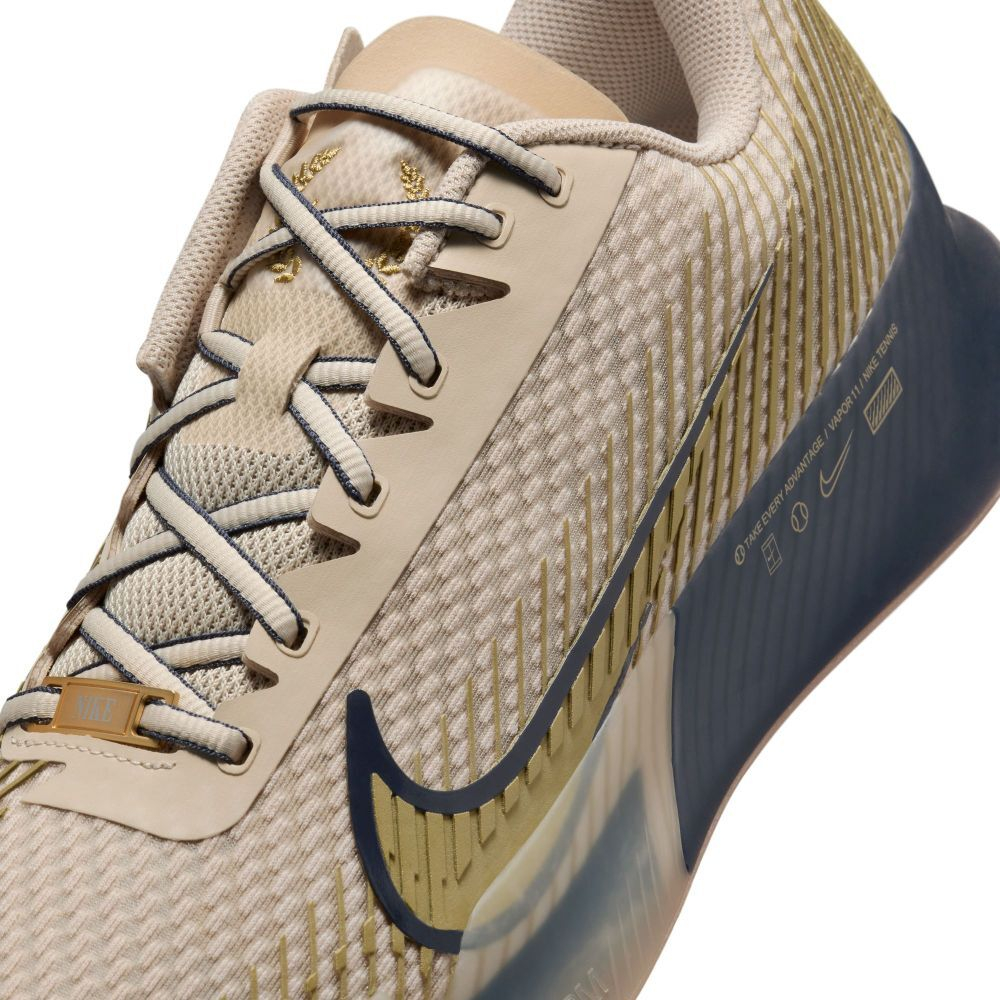 Мужские кроссовки теннисные Nike Zoom Vapor 11 Premium - Бежевый