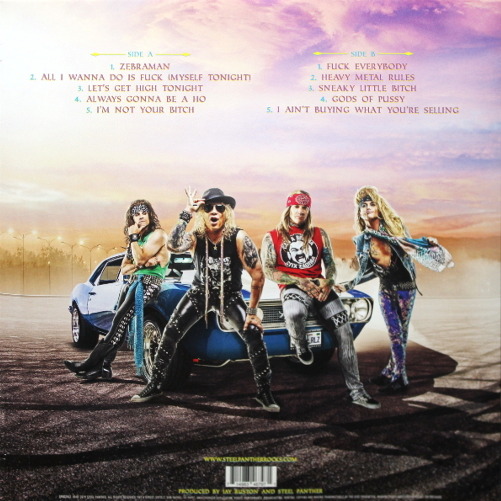 Steel Panther / Heavy Metal Rules (Coloured Vinyl)(LP)