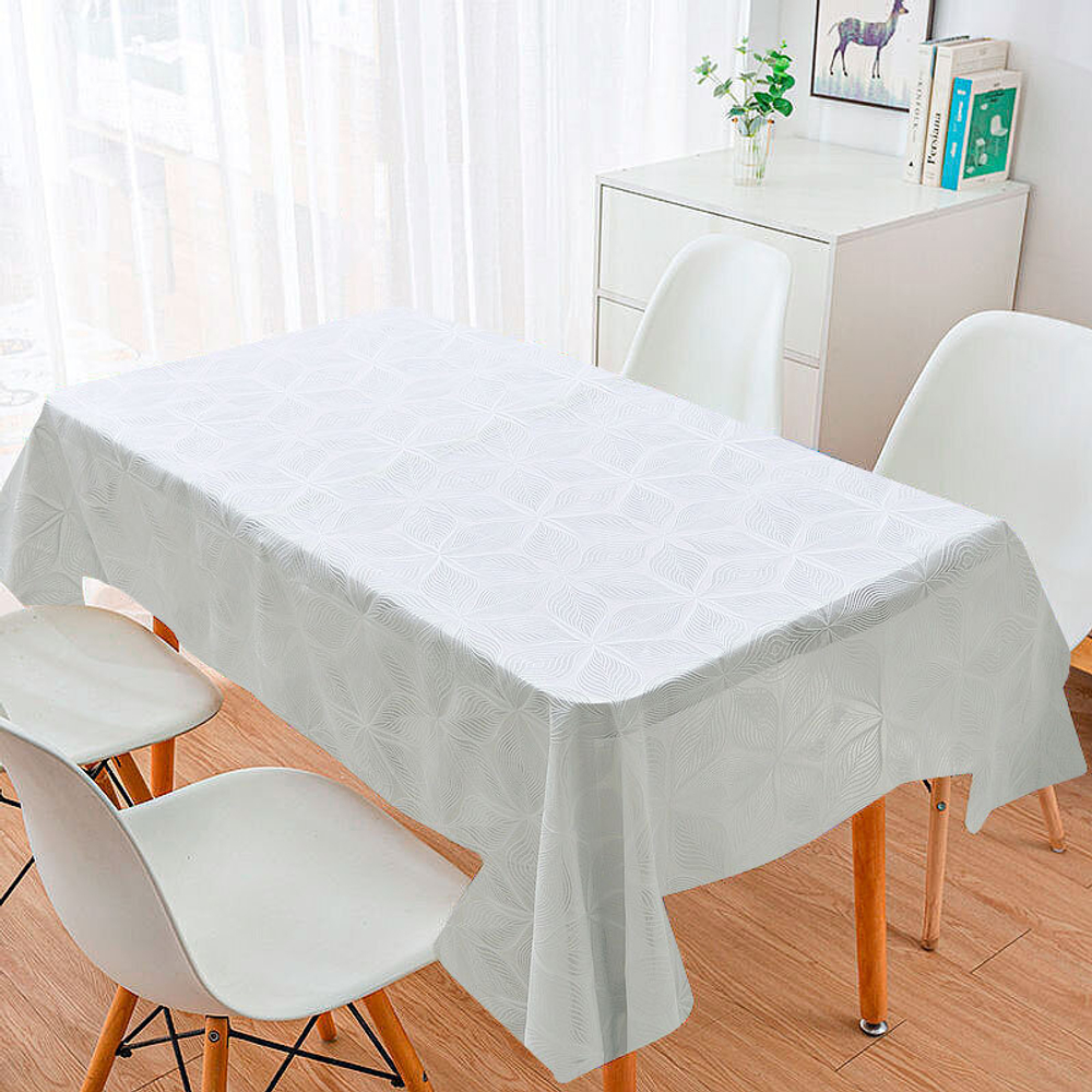 Клеенка столовая 137см*20м, ПВХ, NN-1008557