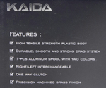 Безынерционная катушка фидерная 3000 Kaida Basker (5+1BB, мет.шпуля)