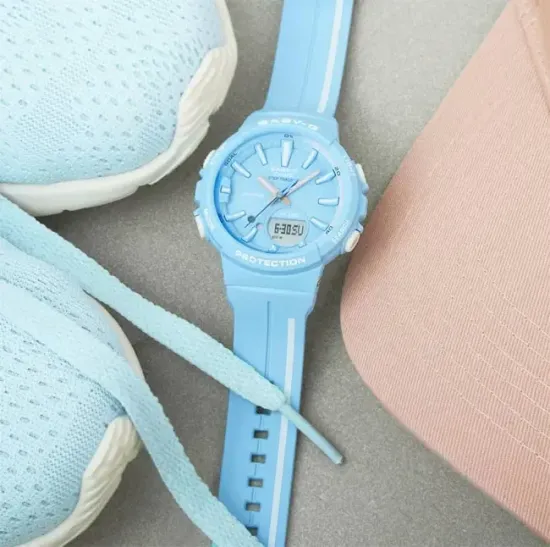 Наручные часы Casio Baby-G BGS-100RT-2A с шагомером