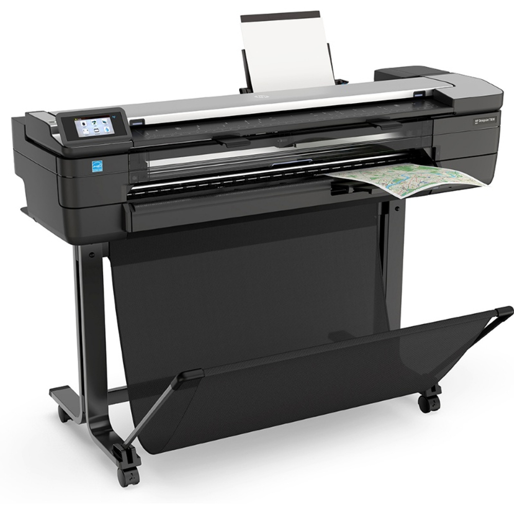 МФУ HP DesignJet T830 36" A0, 4 цвета, WiFi, цветной