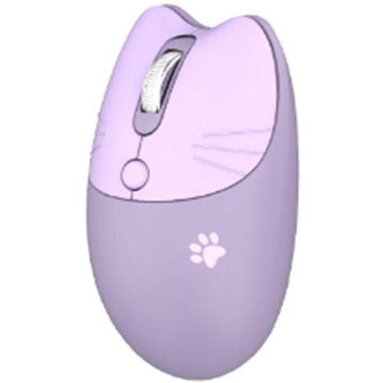 Беспроводная мышь Mofii M3AG 2.4G котик Purple