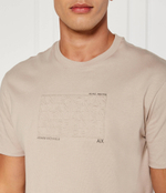 Футболка Armani Exchange - бежевый(6DZTAA ZJARZ)