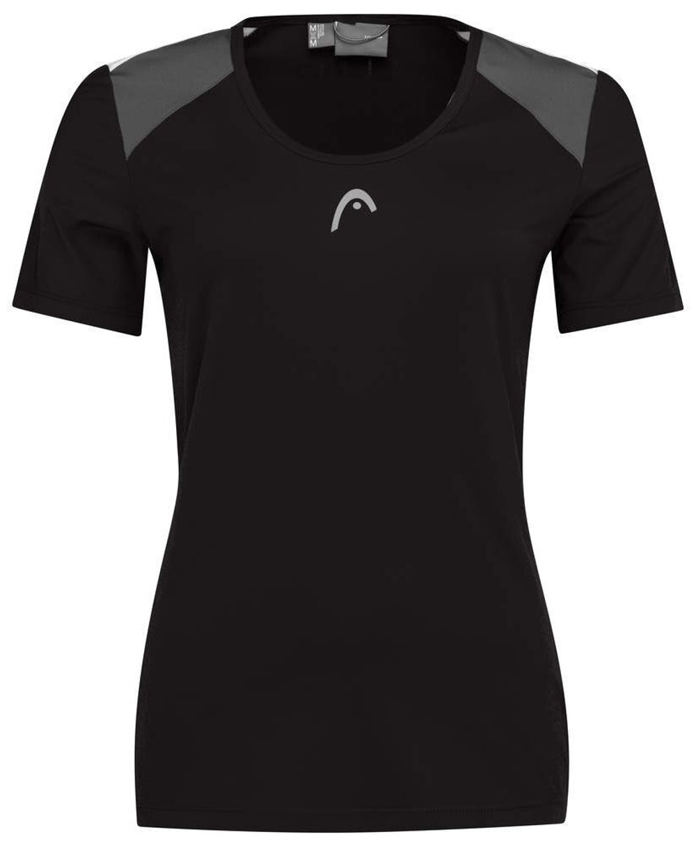 Женская теннисная футболка Head Club 22 Tech T-Shirt W - black