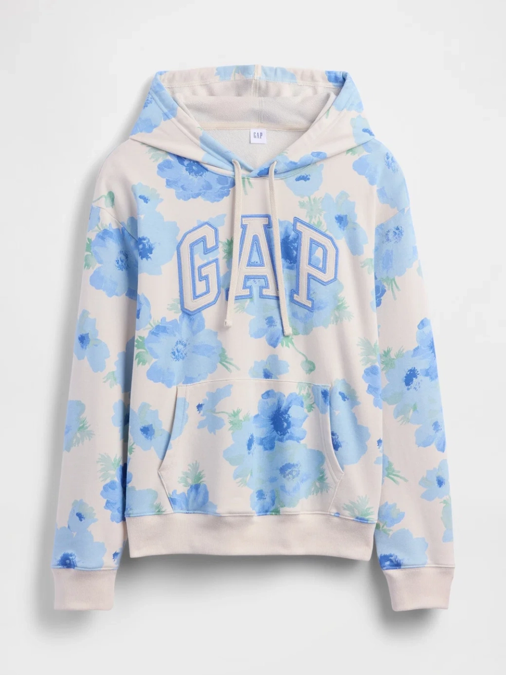 Свитшот из махровой ткани с логотипом Gap - GAP