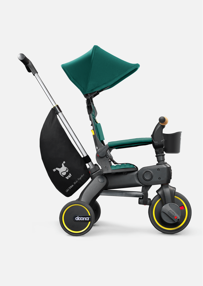 Doona Складной трехколесный велосипед Liki Trike S5, Racing Green