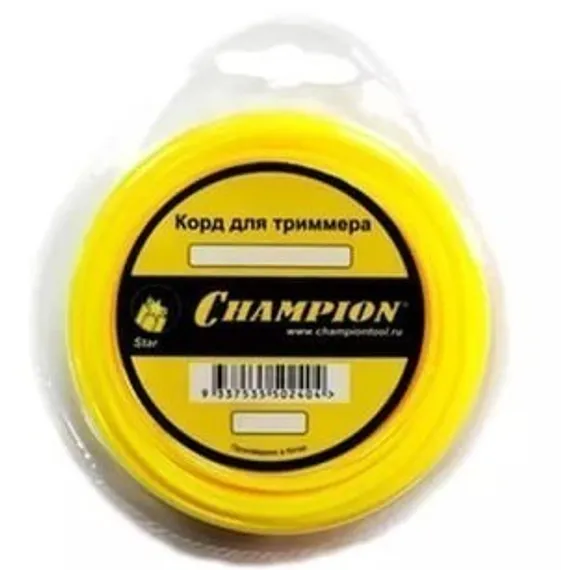 Леска для триммера, Spiral Pro "d 3,0мм/15м" (Champion) C5051