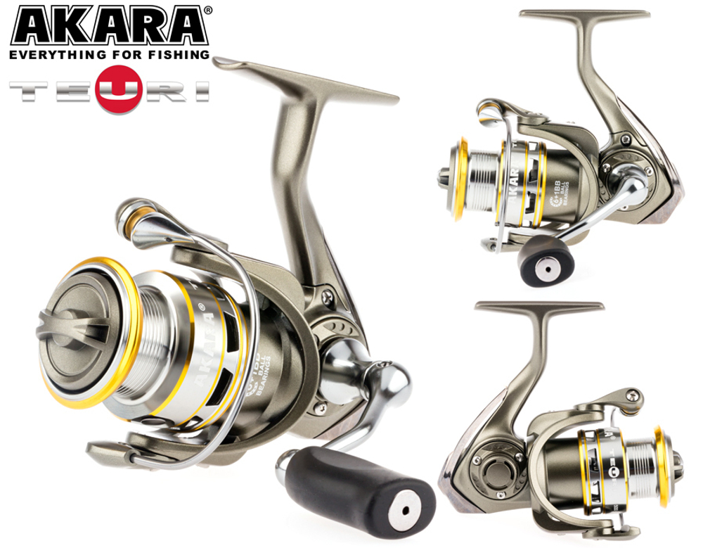 Катушка рыболовная Akara Teuri 6+1 bb
