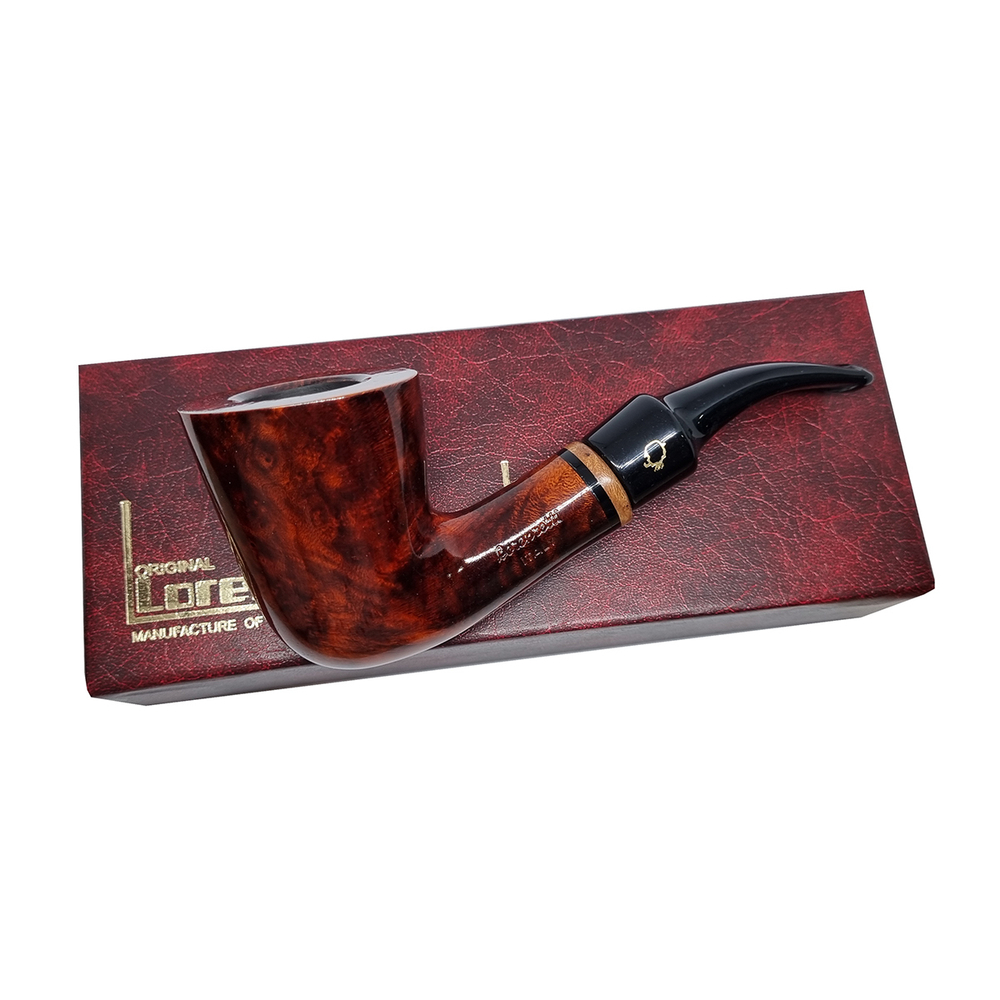 Трубка "Lorenzetti" Dark Brown Model 04 (Охладитель, Бриар)