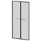 Фасады рамочные стеклянные KZF-48RS(Ч) Тонированный 784x20x1564 Кортез