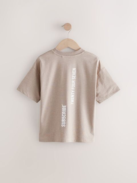 Футболка для мальчика Next F21-283, Песочный
