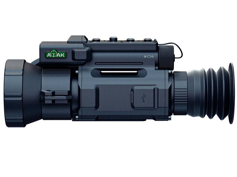 Прицел тепловизионный ATAK OT26-50LRF x3.4/6.8/13.6/20.4/27.2, 640x512 лазерный дальномер,ø50мм, обнаруж.2600м,IP67,510г - фото 3