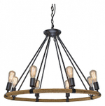 Подвесная люстра Loft it Rope Filament LOFT1861/8