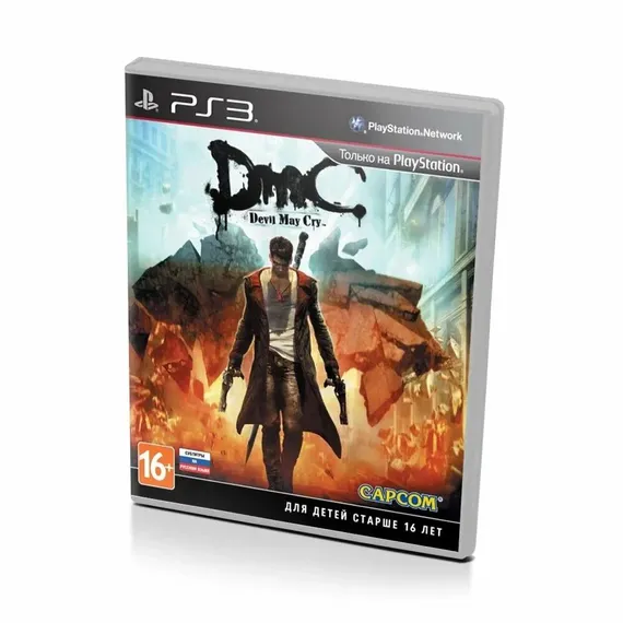 PS3 DmC Devil May Cry (Б/У, Русские субтитры, BLES-01698)