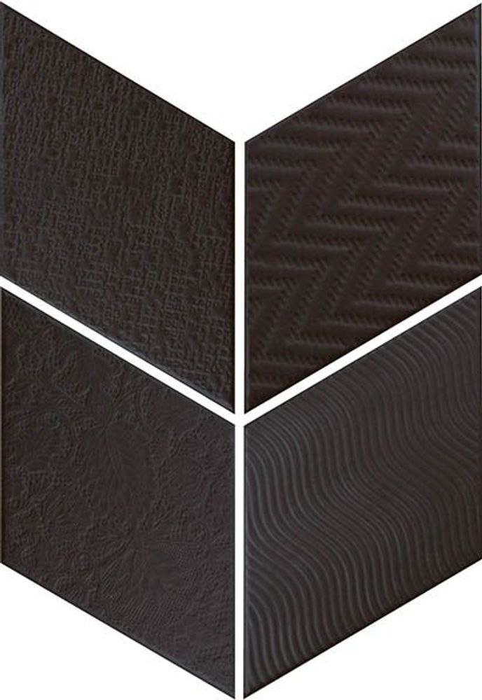 Керамогранит RHOMBUS BLACK (21295) Керамогранит RHOMBUS BLACK (21295)